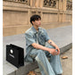 line denim fashin set up gm15199