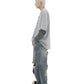 loose casual round neck half-sleeved T-shirts gm15280