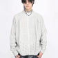 washed zipper sweater gm16245