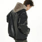 plush hooded cotton jacket gm16061