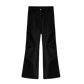 black gallery-shaped trousers gm15384