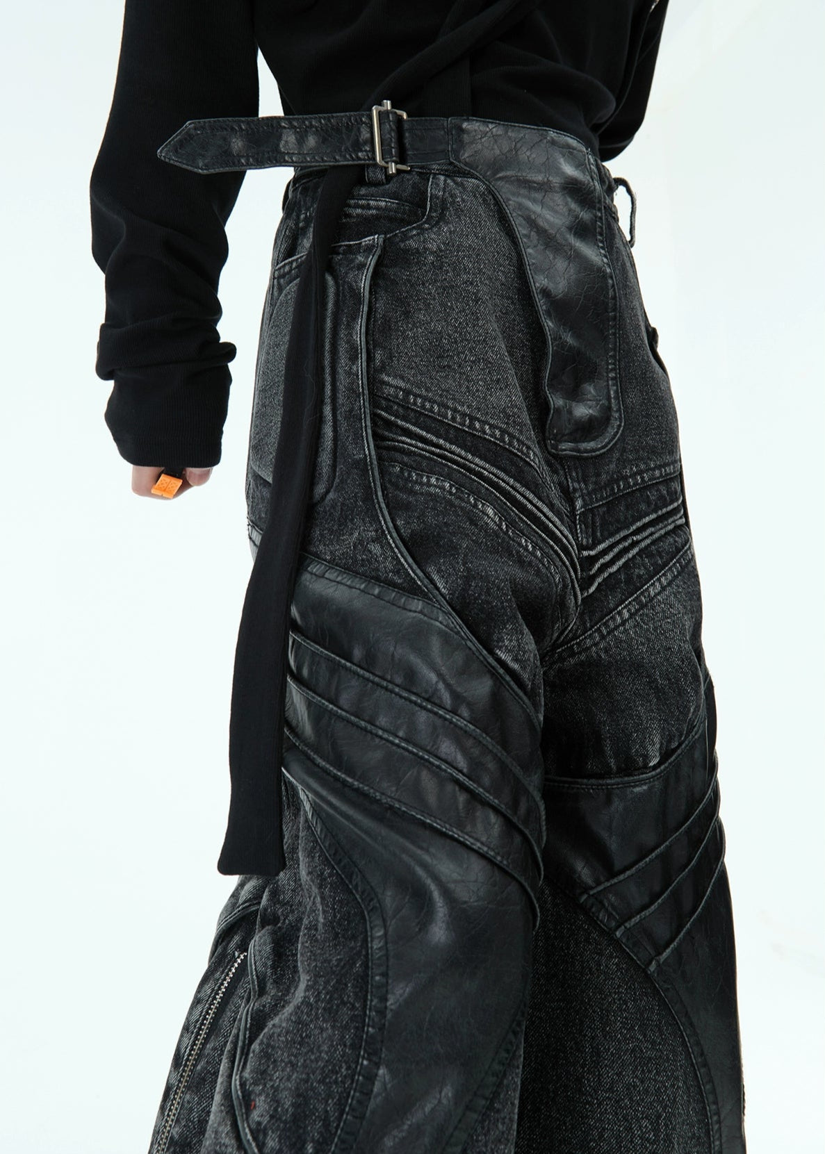 Washed Black Armor denim gm16380