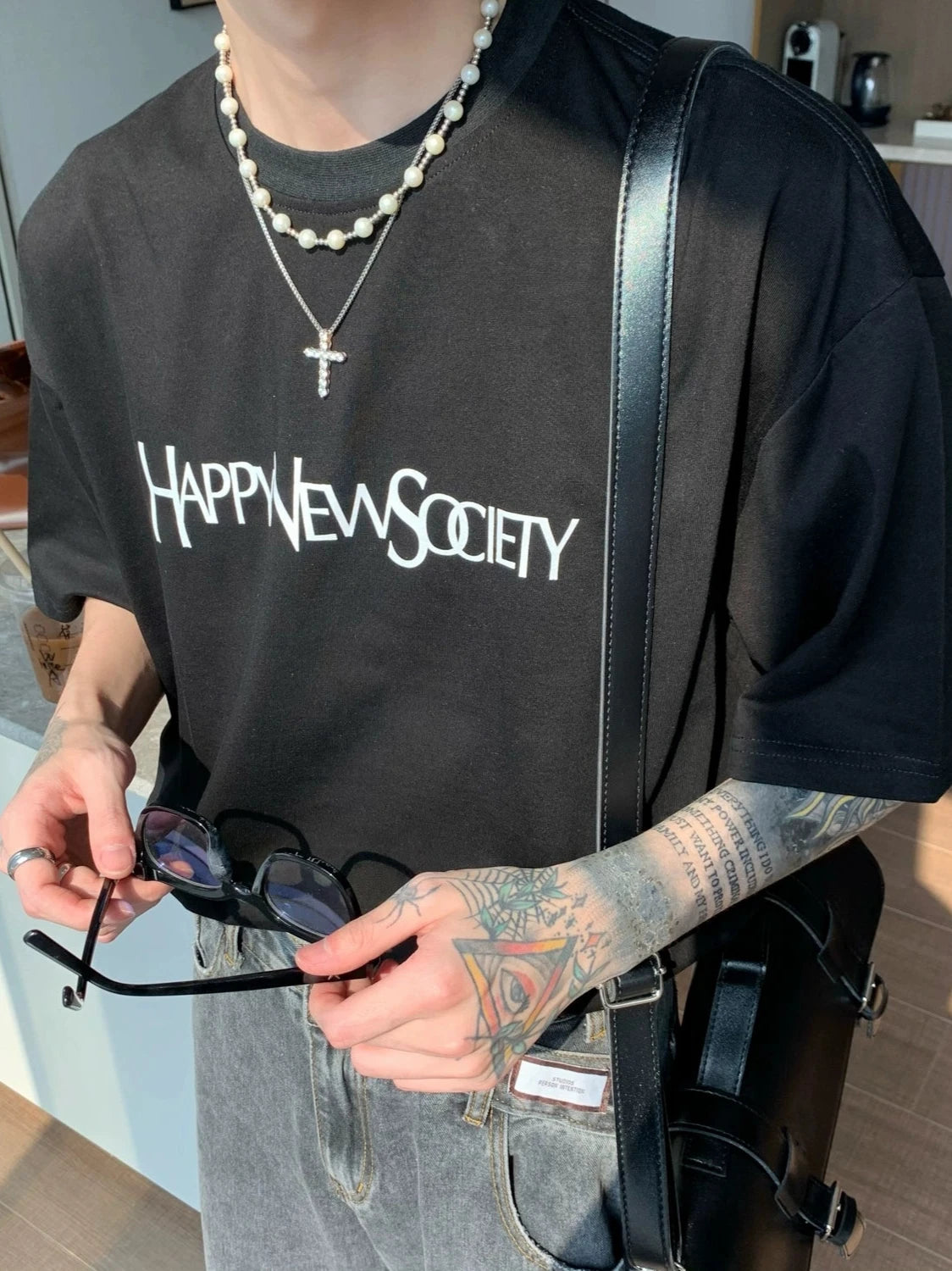 happy new society T-shirt gm15590