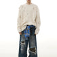 hole knit sweater gm16360