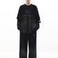 gradient washed fake two-piece T-shirt gm15532