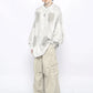 spray painted long T-shirt gm16121
