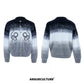 fur contrast gradient knit gm16291