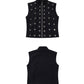 Eyelet Zip Vest gm16442