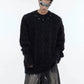 metal button design knitted sweater gm15345