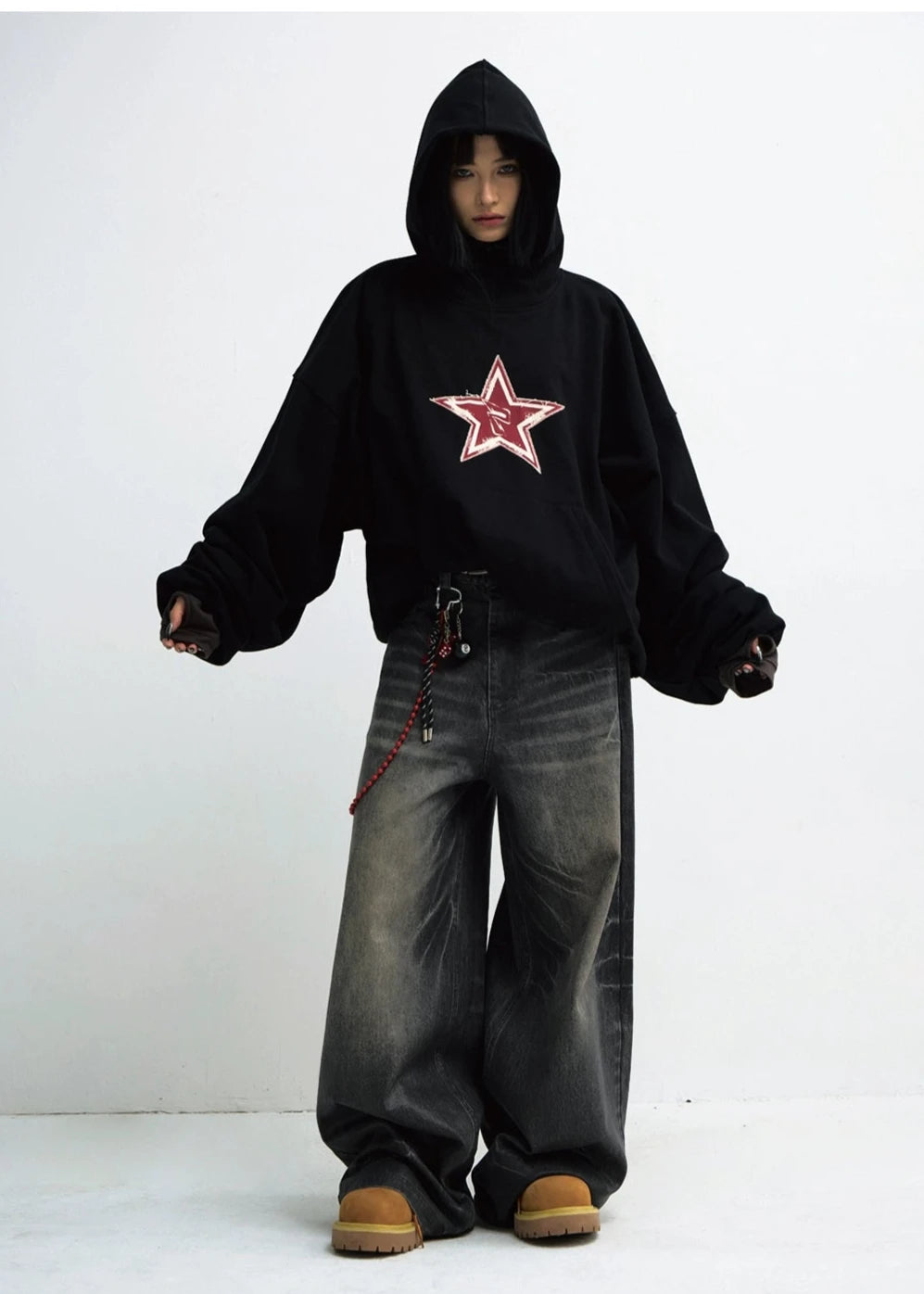 star mark hoodie gm16003