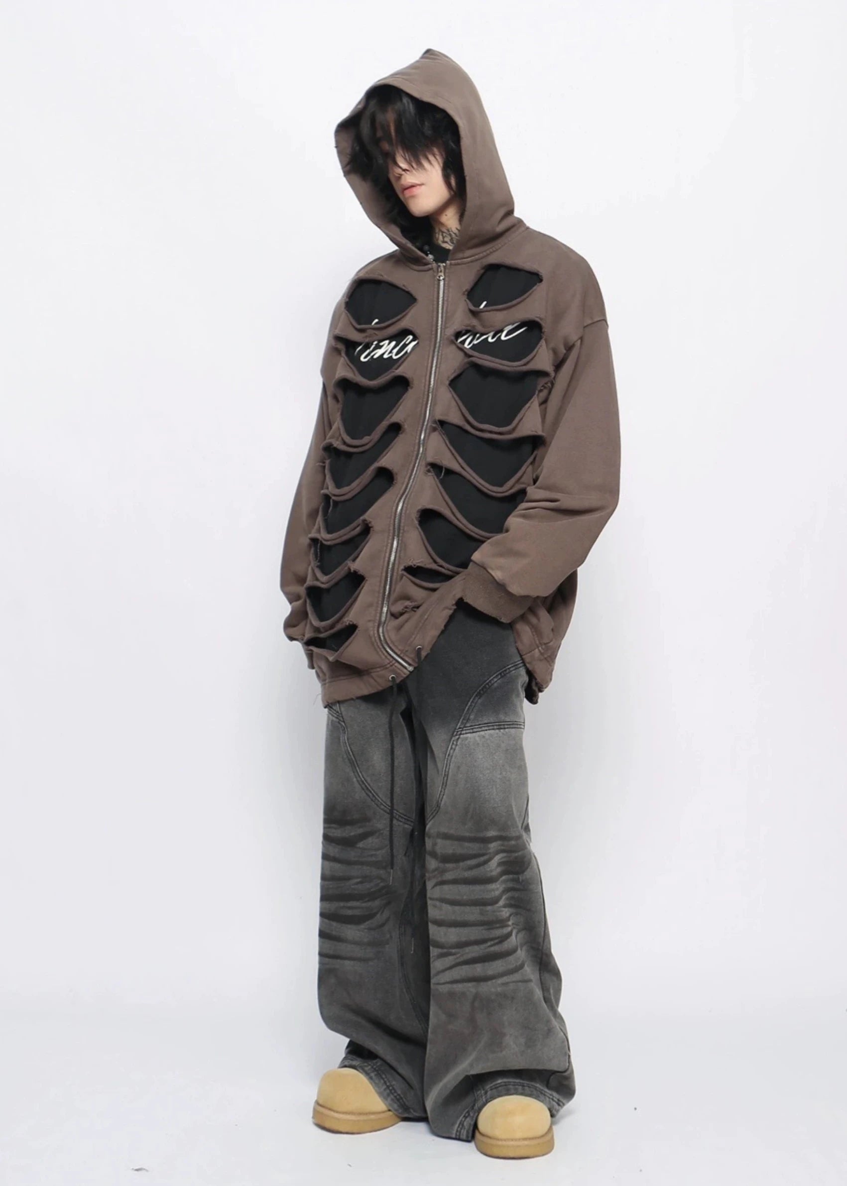 hollow hole hoodie gm16345