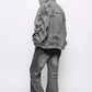back letter washed hoodie gm16348