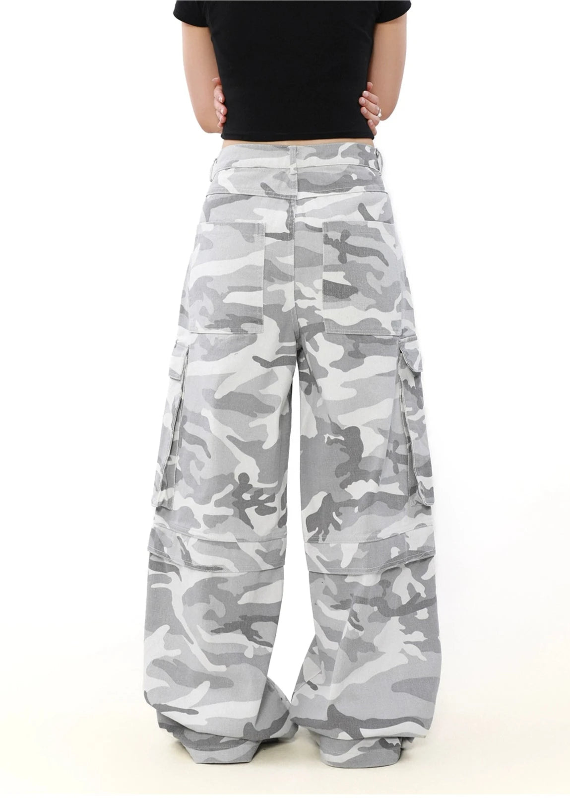 gray camouflage pants gm16024