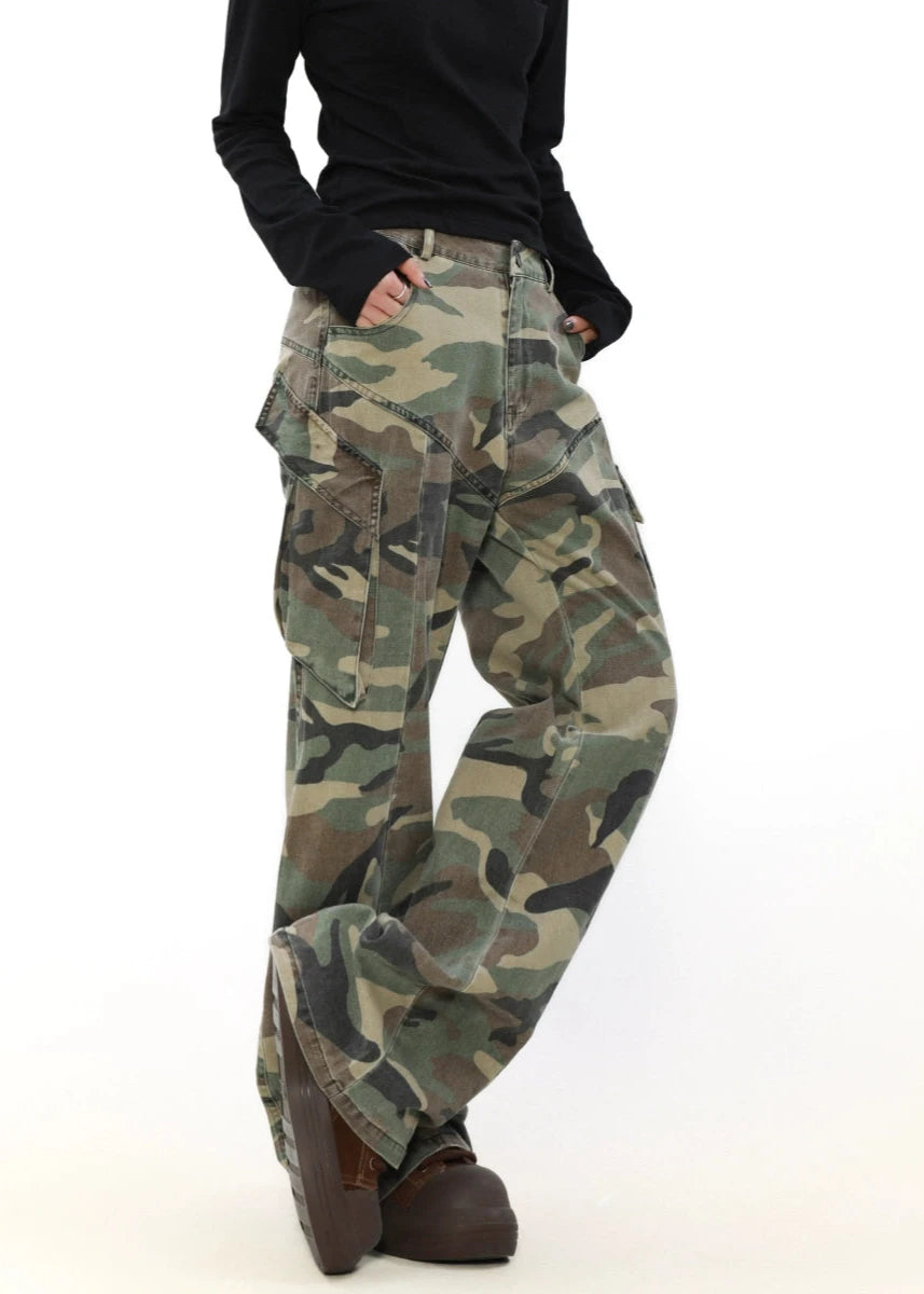 street slim camouflage pants gm16056