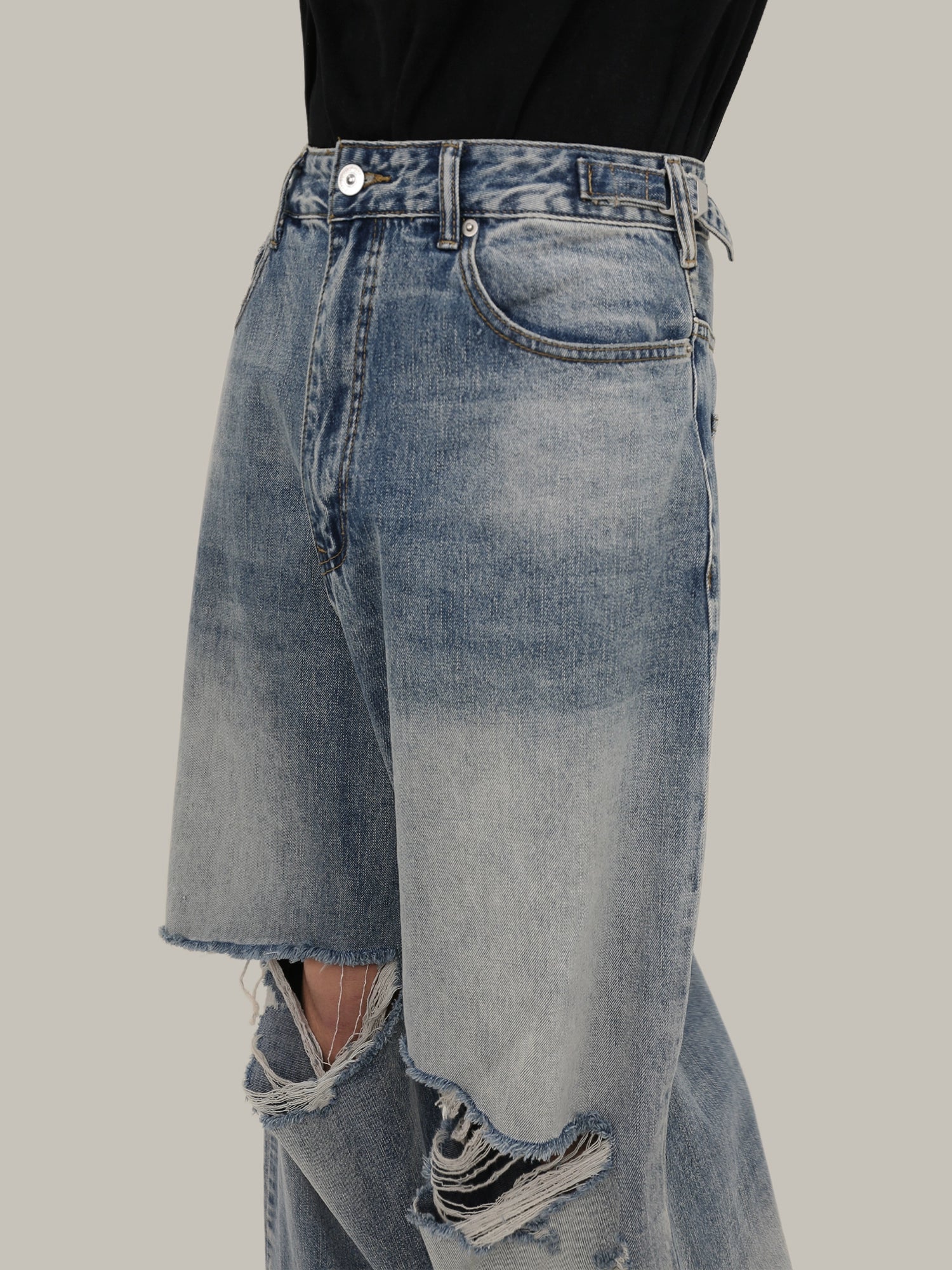 trendy Korean style loose straight denim gm15292