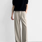 Drapey High-Waisted Wide Leg Trousers Pants gm16625