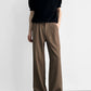 Drapey High-Waisted Wide Leg Trousers Pants gm16625
