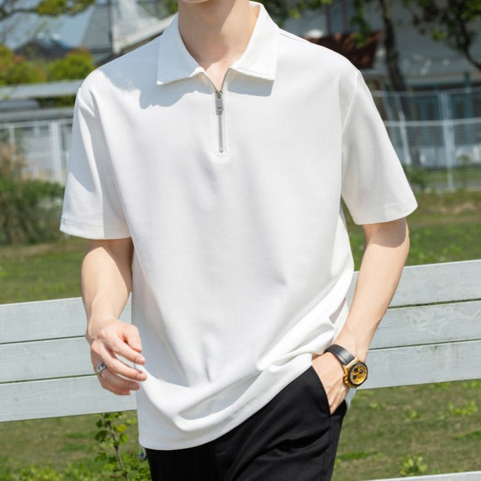 Simple Zip Summer T-shirt gm5231