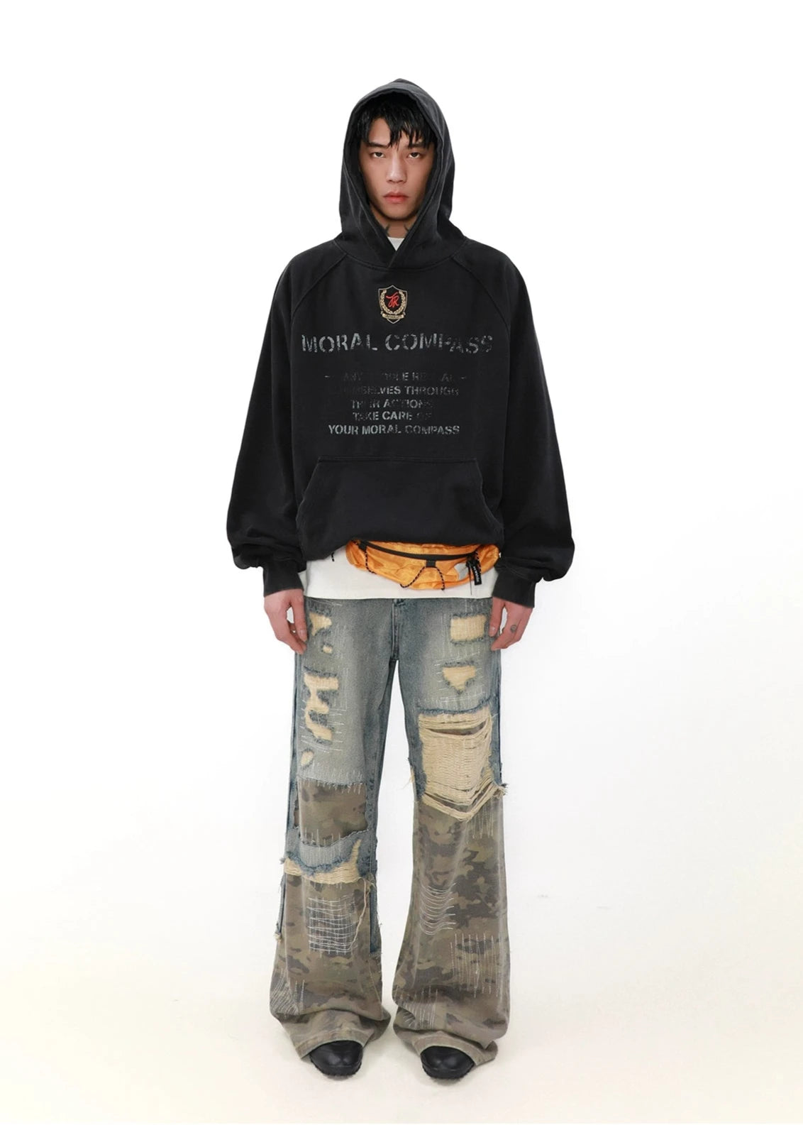 moral compass hoodie gm16074