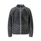 washed zipper sweater gm16245