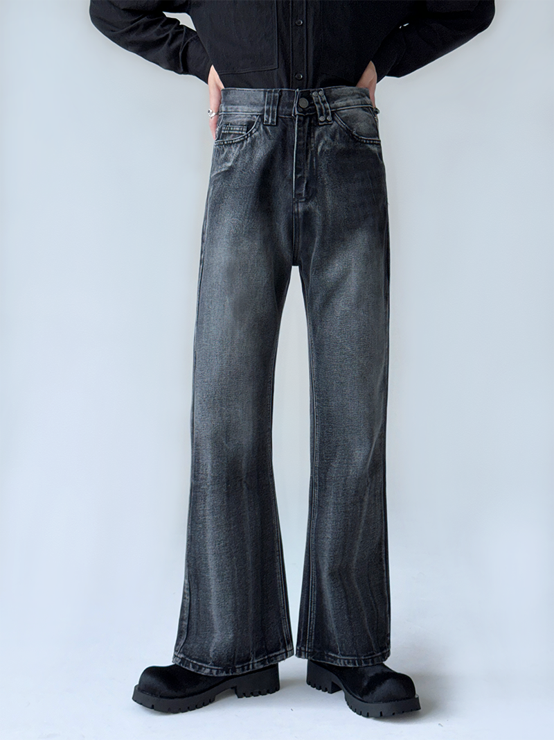 little thinner flared denim gm15482