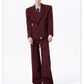 Eyelet Hardware Peaked Lapel Jacket 05