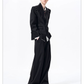 Eyelet Hardware Peaked Lapel Jacket 13