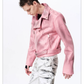 Smoke Damaged Cropped Rider Jacket 11