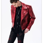 Smoke Damaged Cropped Rider Jacket 15