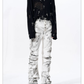Smoke Damage Shirring Flare Pants 10