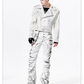 Smoke Damage Shirring Flare Pants 13