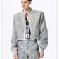 Vintage Wash Studs Denim Cropped Jacket 09