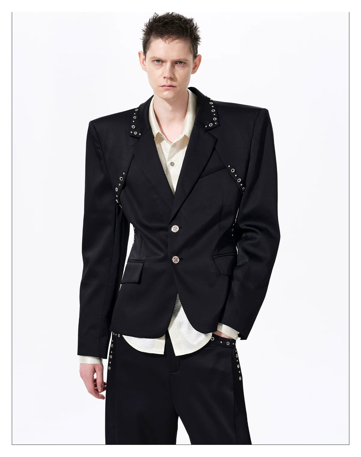 Rock Studs Slim Tailored Jacket 03
