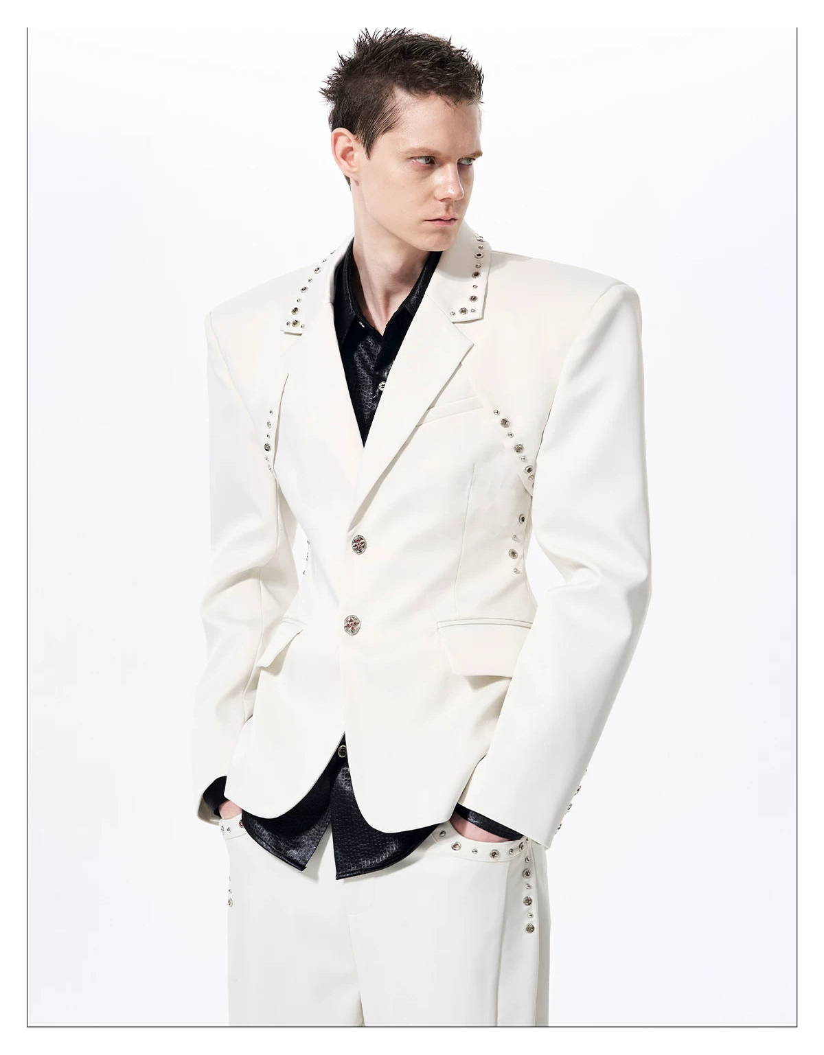 Rock Studs Slim Tailored Jacket 09