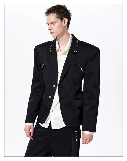 Rock Studs Slim Tailored Jacket 12