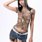 Leopard Slim T-shirt 09