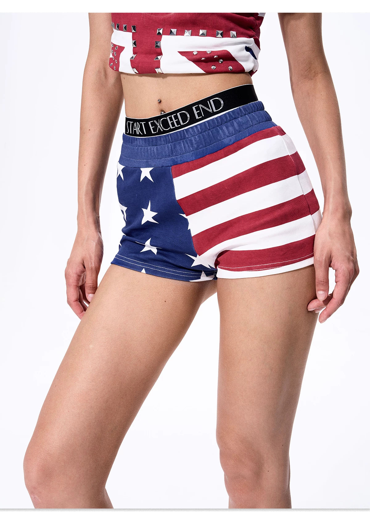 American Flag Short Pants 02