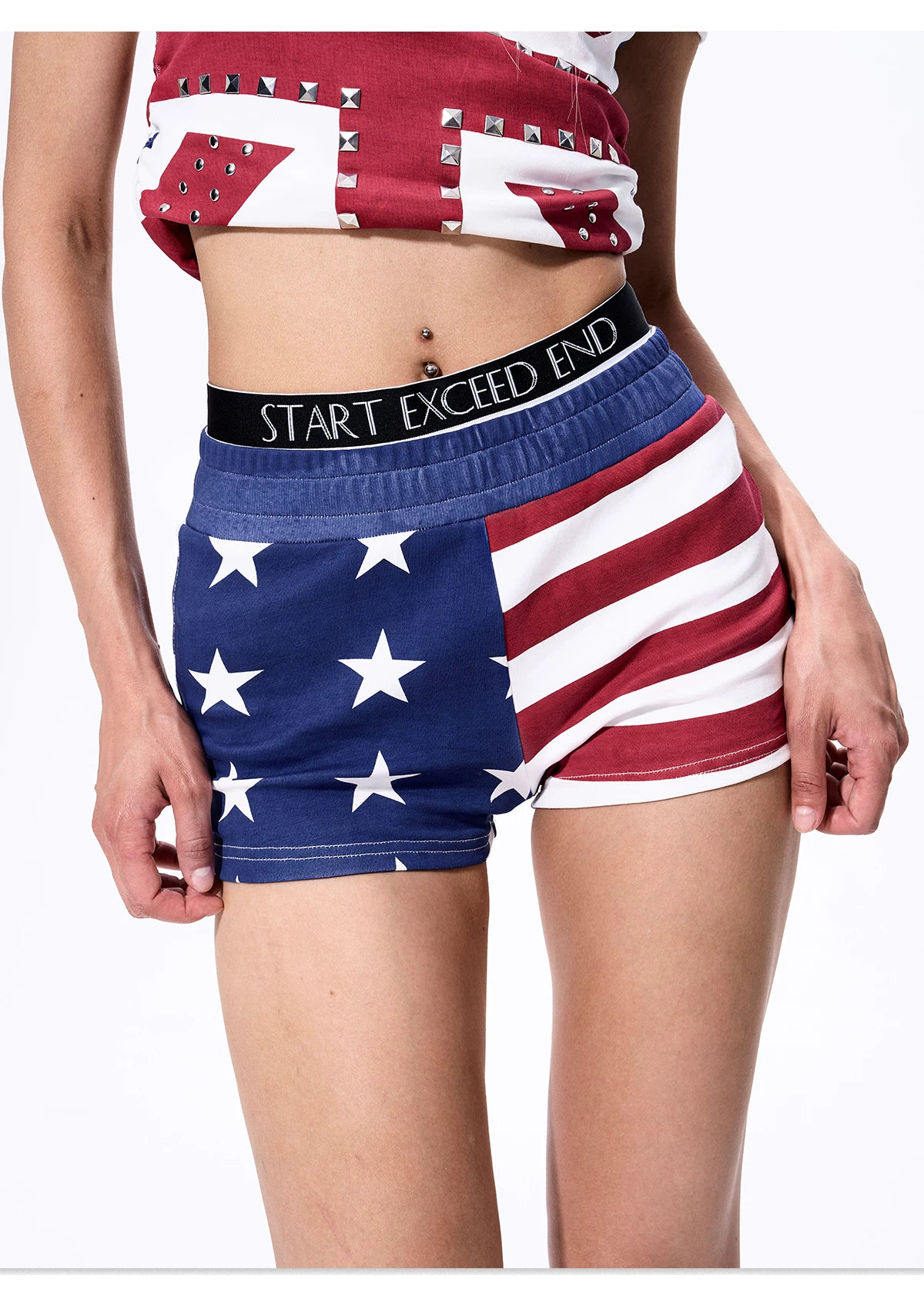 American Flag Short Pants 03