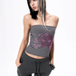 Stripe Tube Bear Top 08