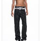Waxed Distressed Five-Button Slim Denim gm16506 01