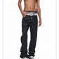 Waxed Distressed Five-Button Slim Denim gm16506 09