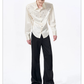 Herringbone Shoulder Studs Leather Jacket gm16412 - 10