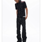 Waxed Distressed Five-Button Slim Denim gm16506 10