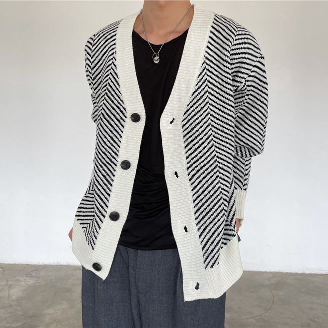 White check cardigan gm4202