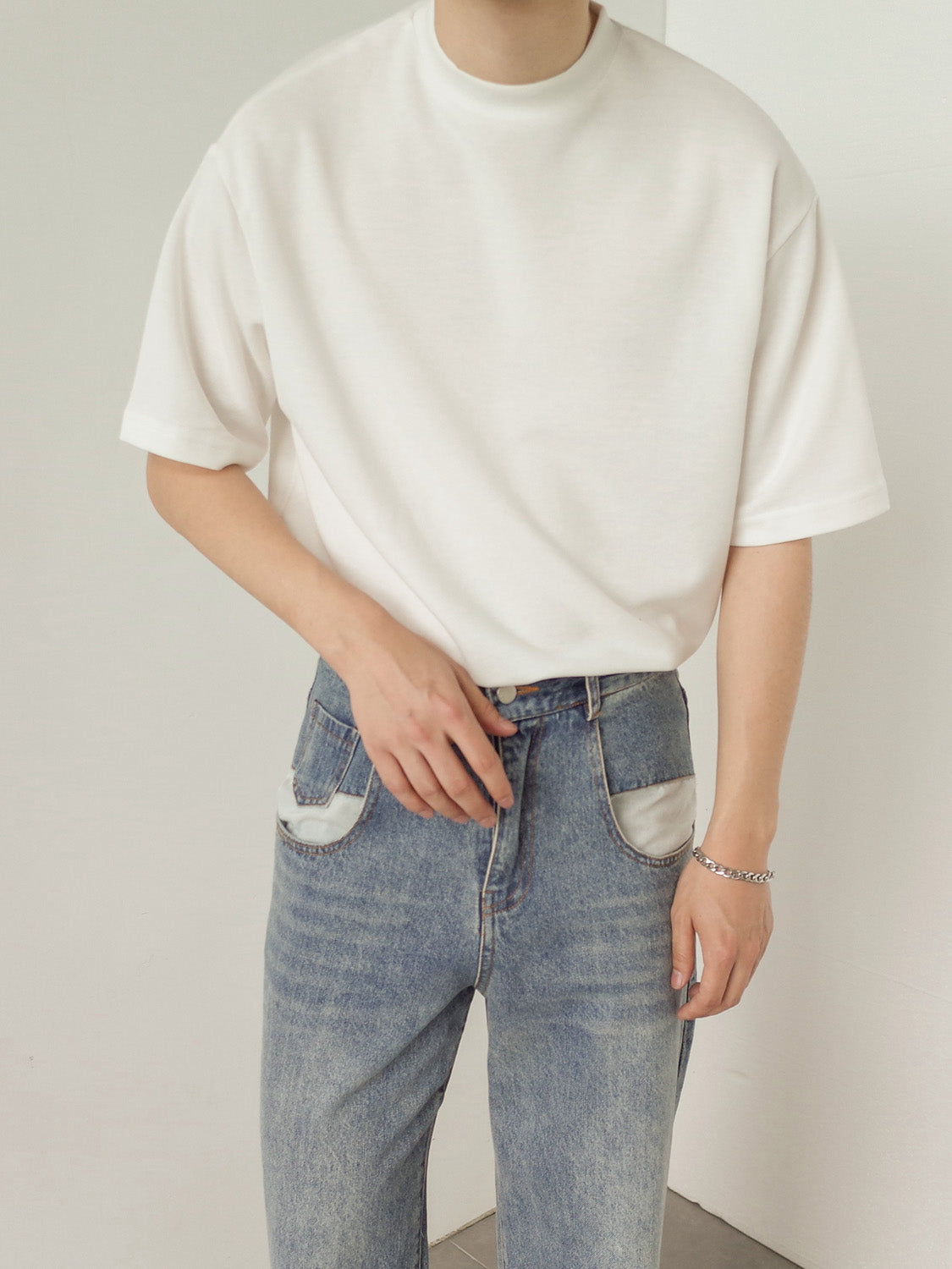 モックネックTシャツ  gm2177