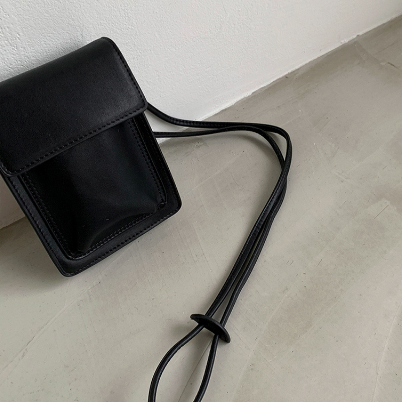 Leather shoulder bag gm78