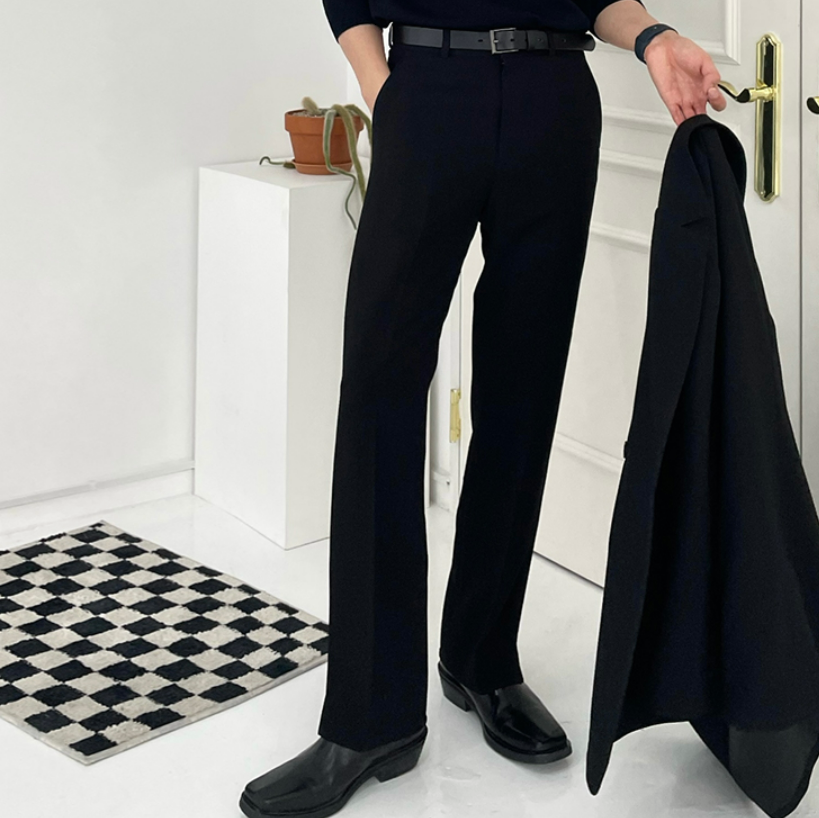 Long length flare slacks gm1763