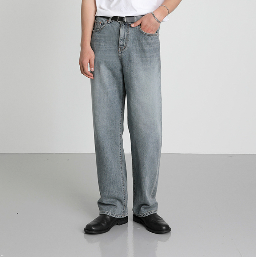 Straight long denim gm1847