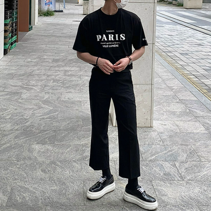 モダンParis Tシャツgm4368