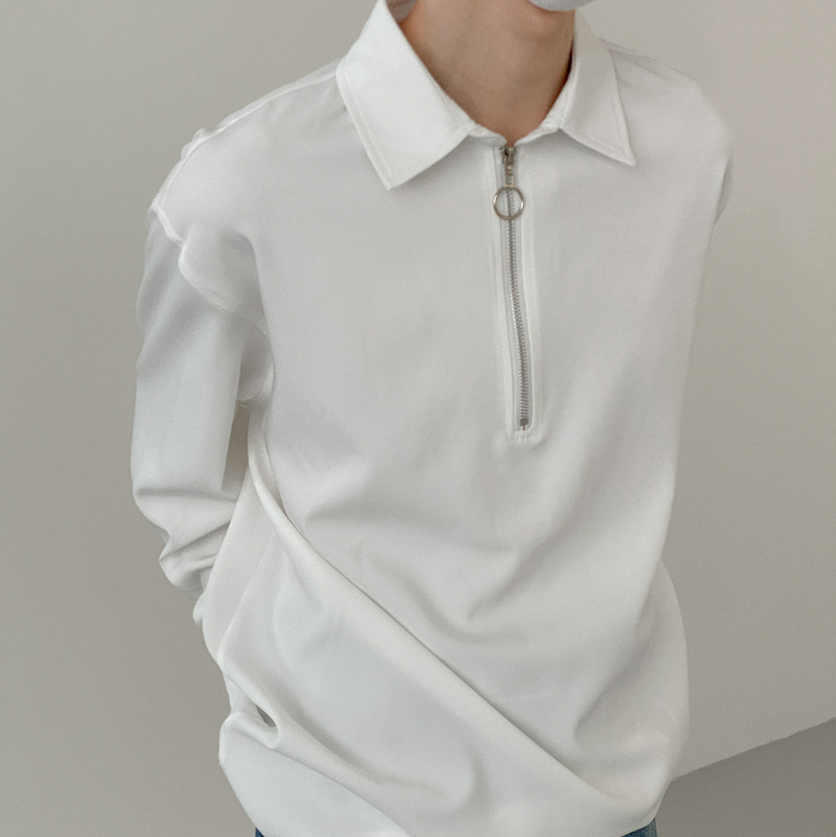 Half-zip Korean shirt gm4360